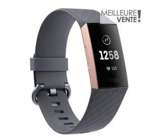 Fitbit Charge 3 Rose Gold Blue Grey