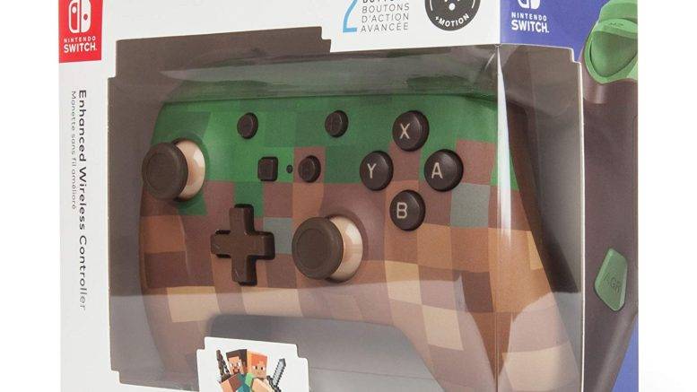 POWER A Enhanced Wireless Controller Minecraft Grass Block