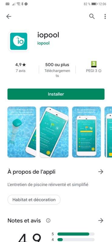 Iopool partage d'application.iopool