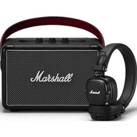 Enceinte Bluetooth Marshall Kilburn II + Casque Major III BT