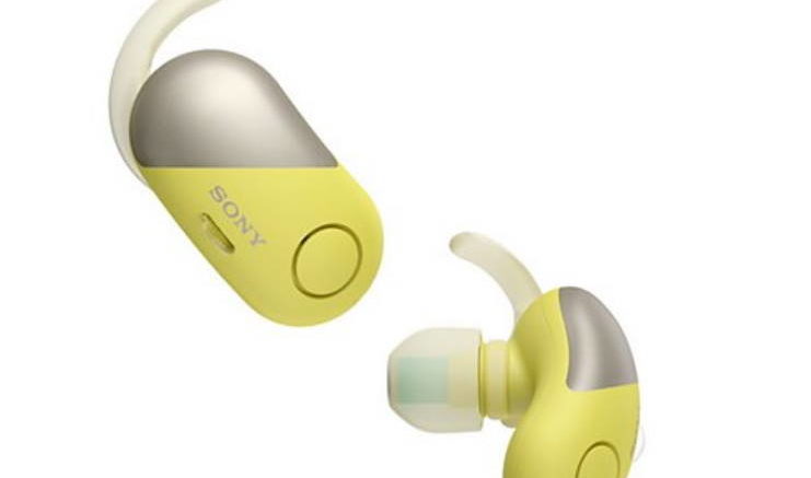 Sony WF-SP700NB.CE7 Jaune