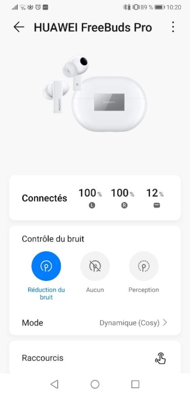 Huawei Freebuds Pro config