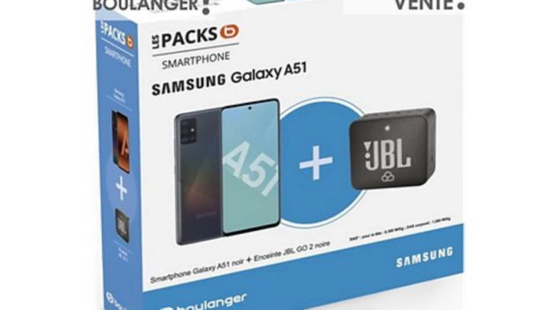 Samsung Pack A51 Noir