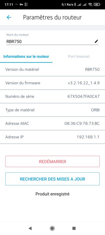 Netgear RBK752 Installation android