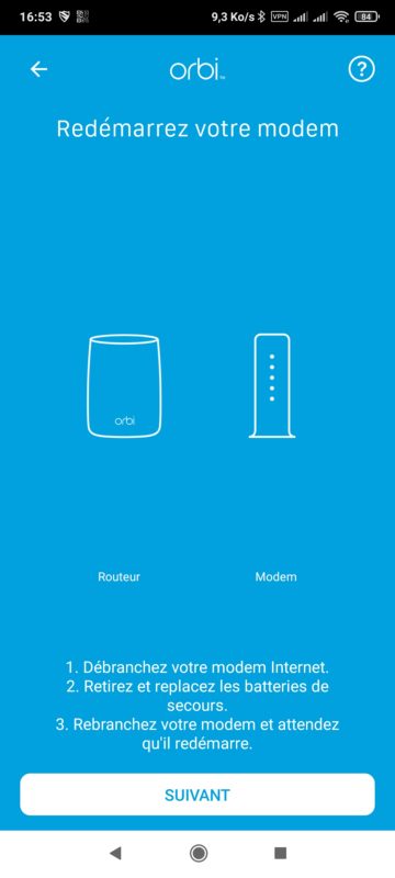 Netgear RBK752 Installation android