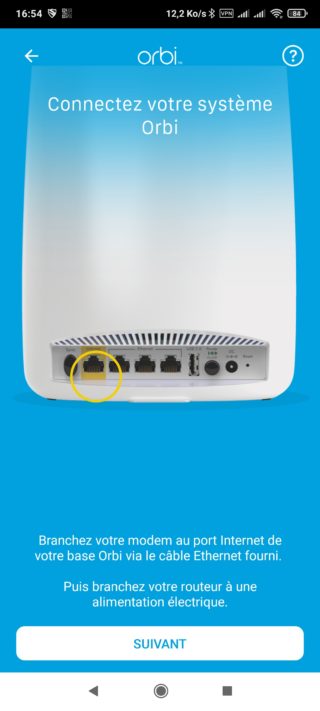 Netgear RBK752 Installation android