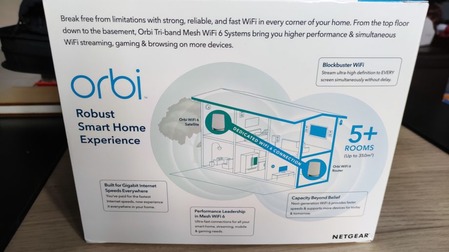 Netgear RBK752 Deballage