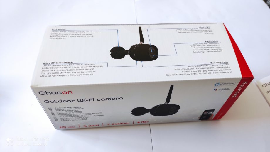 Chacon Outdoor Wi-fi Camera