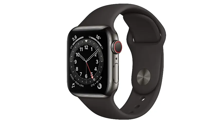 Black Friday Apple Watch Series 6 Noir à 609€ au lieu de 729€, soit