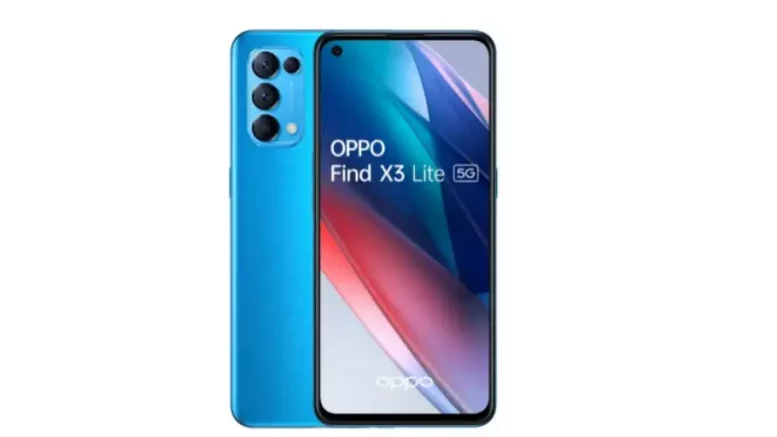 OPPO Find X3 Lite Bleu 5G