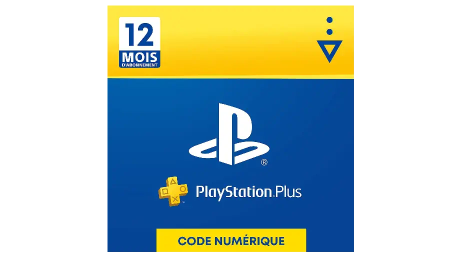 Black Friday 2021 Carte d’abonnement 1an Sony PlayStation Plus à 39€ au lieu de 50€.