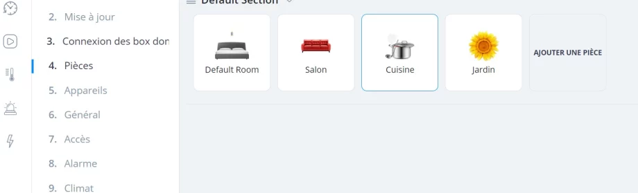 Yubii Home - Création pièce