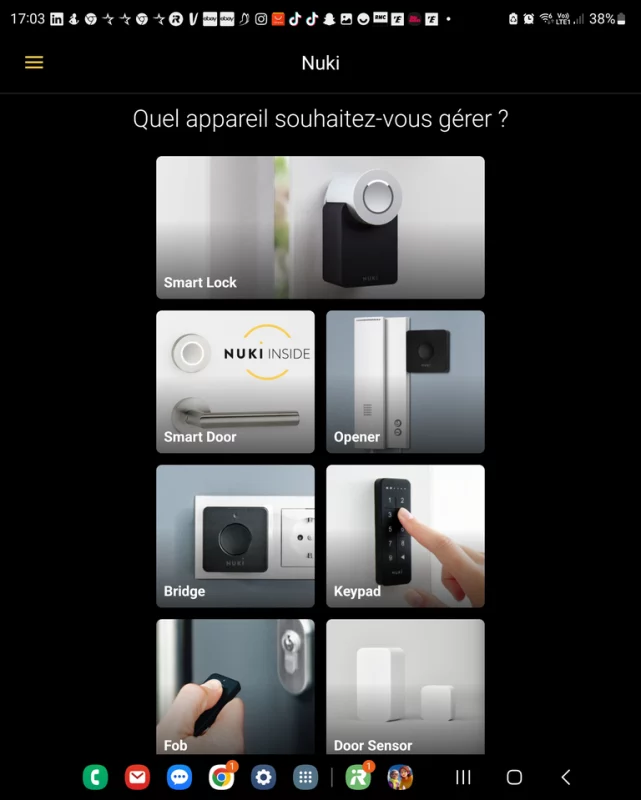 Ajout du Nuki Keypad 2.0