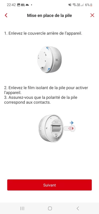 X-Sense XS03-WX Détecteur de fumée Wi-Fi
