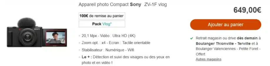 Sony ZV-E1 