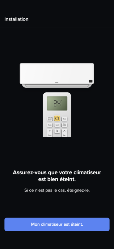 Commande Intelligente de Climatiseur Netatmo_appli