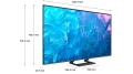 TV QLED SAMSUNG QLED TQ55Q70C 2023