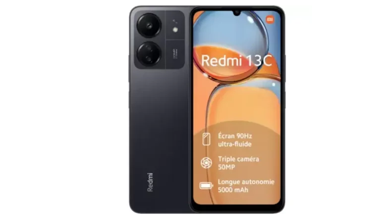 XIAOMI Redmi 13C 256Go Noir