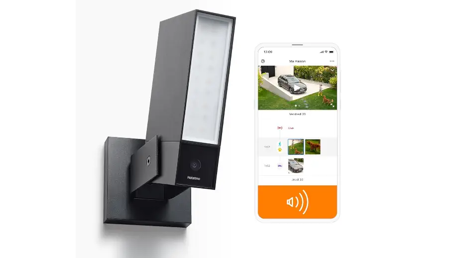 Caméra de Surveillance Extérieure Netatmo