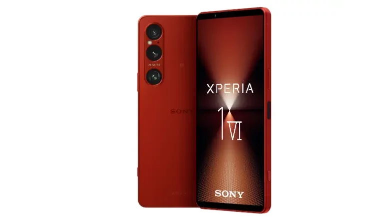 Xperia 1 VI rouge ecarlate Sony