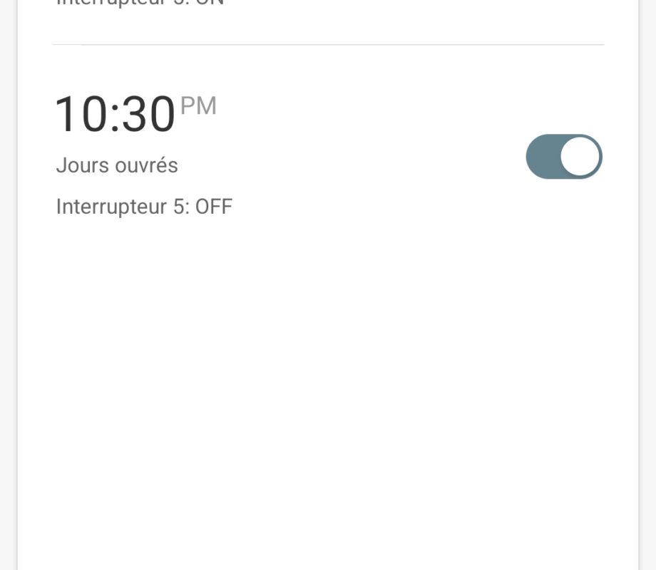 Omajin prise connectée