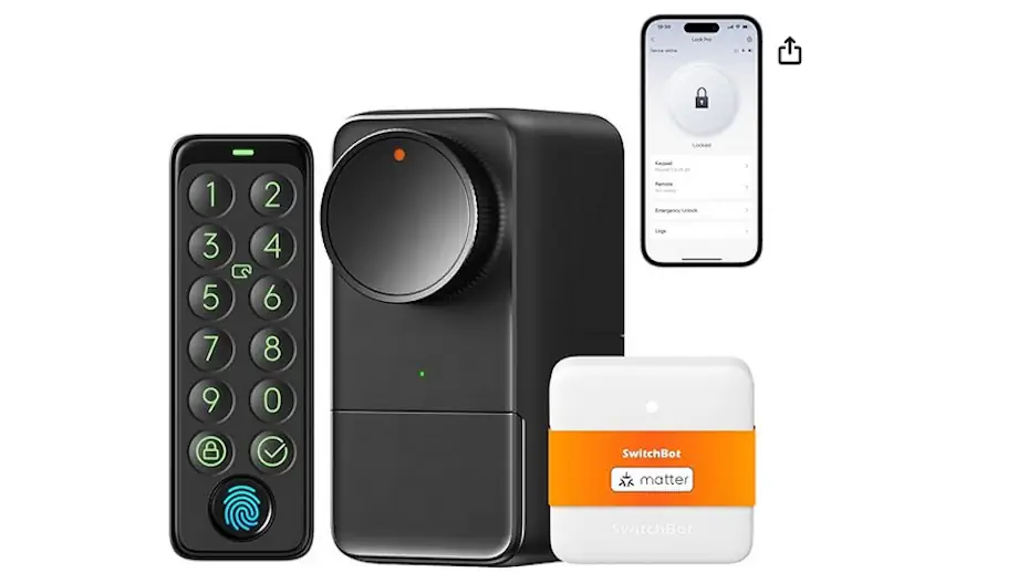 SwitchBot Lock Pro WiFi avec Clavier Tactile