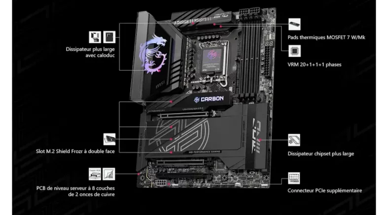 MPG Z890 CARBON WIFI