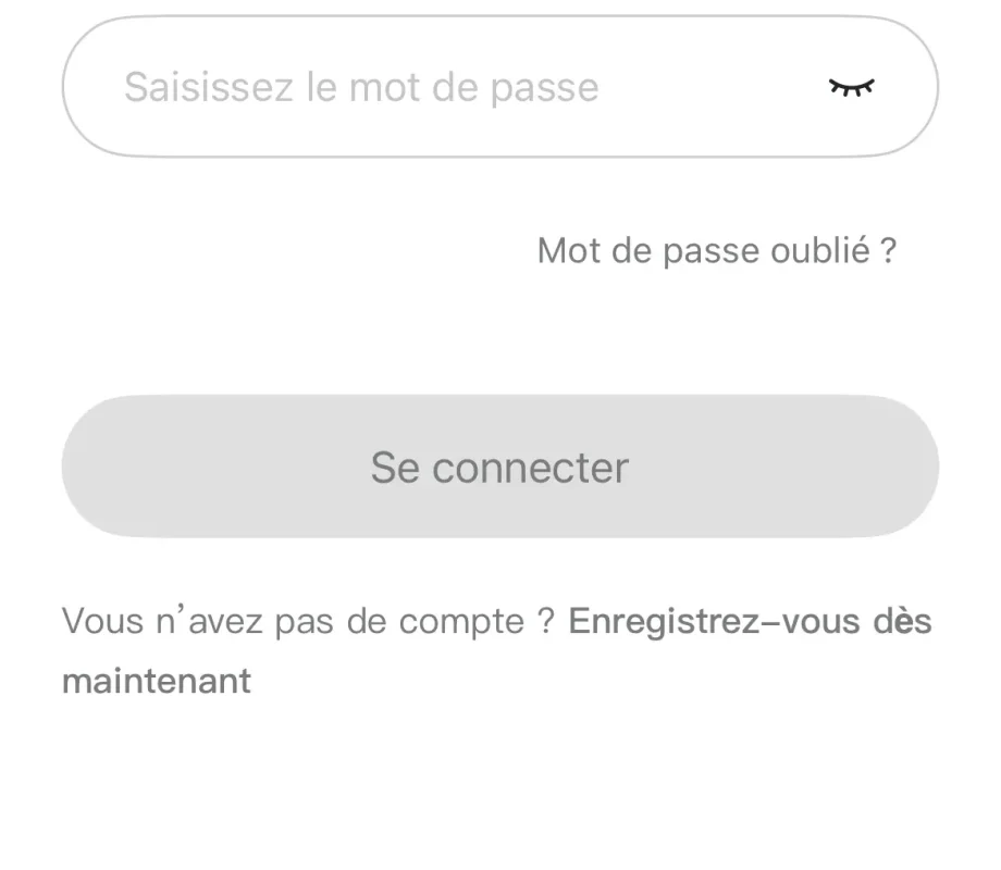 création du login