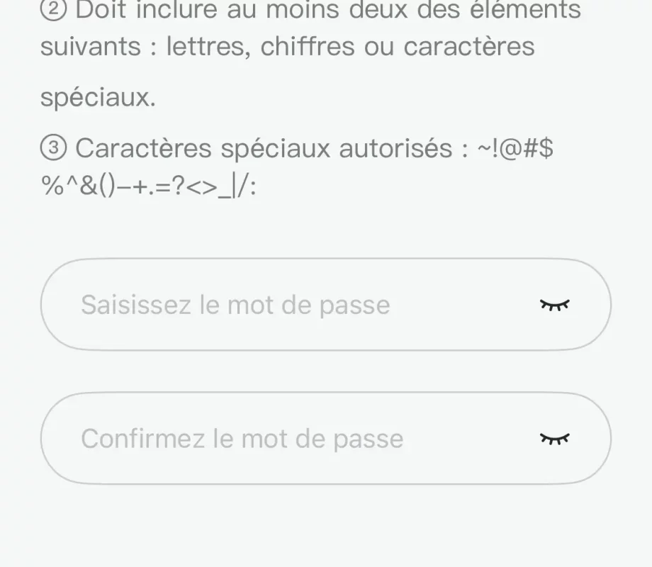 création du login