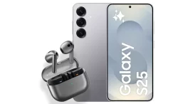 SAMSUNG Pack S25 Gris 128Go Buds 3 Gris