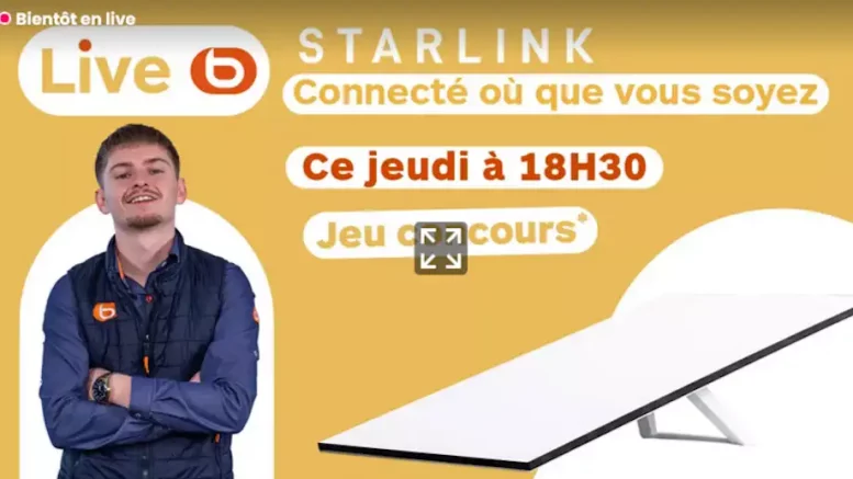 Starlink boulanger