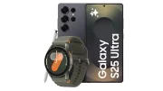 SAMSUNG Pack S25Ultra Noir + Watch7 40mm BT Vert