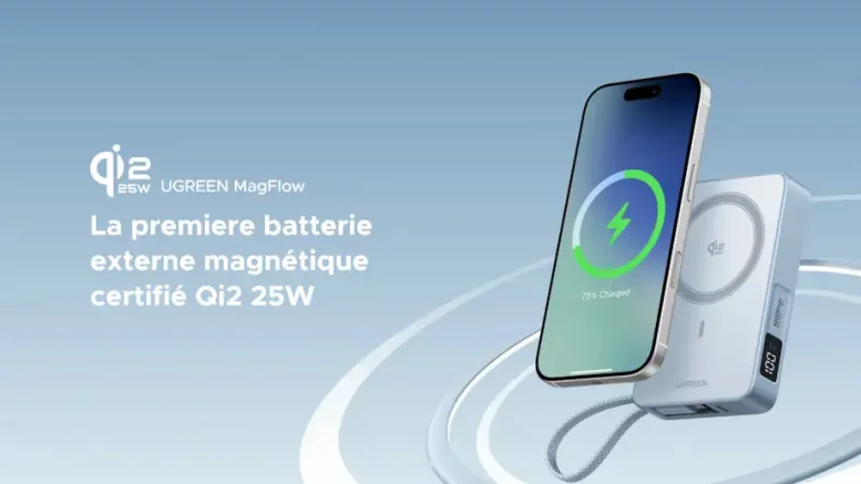 UGREEN MagFlow Qi2