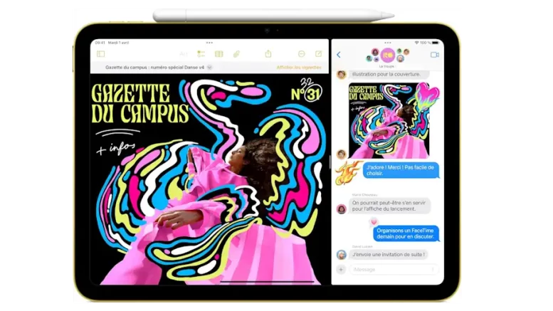 Apple iPad avec Puce A16