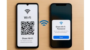 Partage wi-fi android iPhone