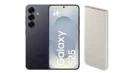 SAMSUNG Pack S25 Noir 128Go 5G + PowerBank