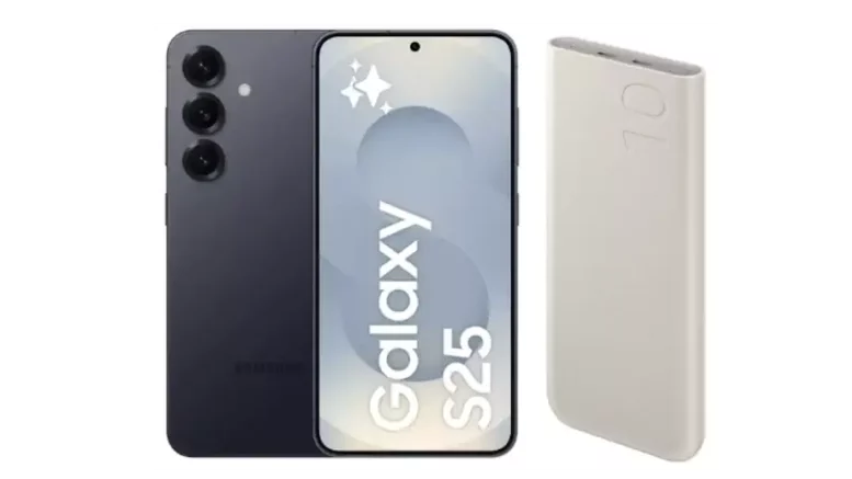 SAMSUNG Pack S25 Noir 128Go 5G + PowerBank