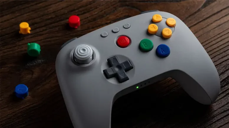 8BitDo 64 Bluetooth Controller Classic Grey