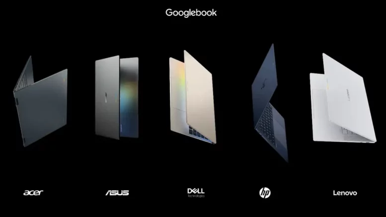 Googlebook les nouveaux PC portables Google