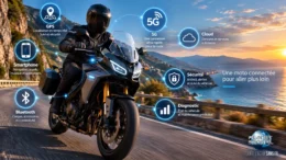 Moto connectée
