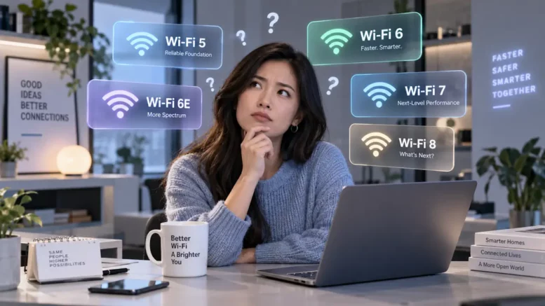 Normes Wi-Fi 5-6-8
