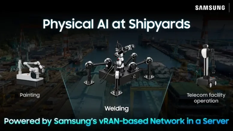 Samsung va tester l'AI-RAN