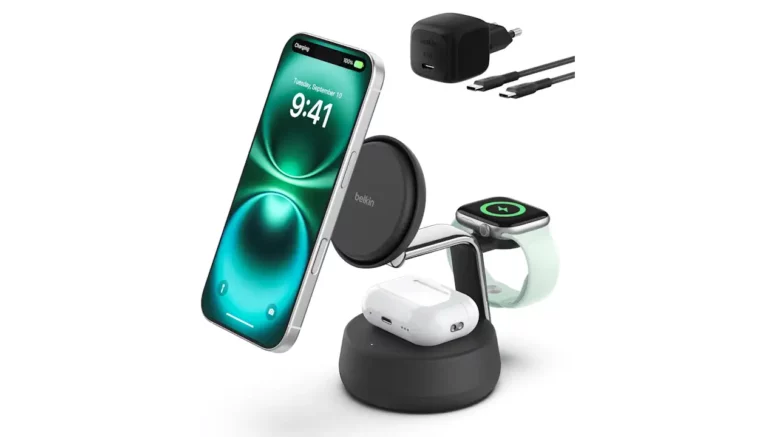 Belkin UltraCharge Pro Station Sans Fil 3-En-1 25 W