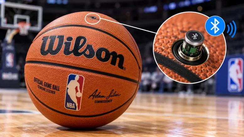 NBA Wilson ballon de basket connecté Bluetooth