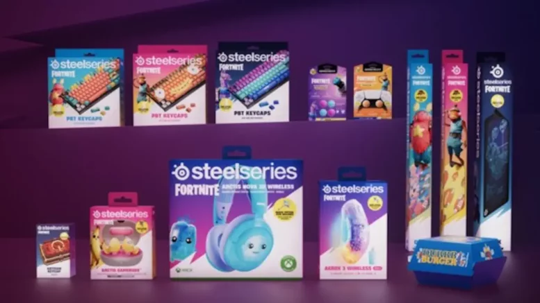 SteelSeries et KontrolFreek dévoilent une collection Fortnite