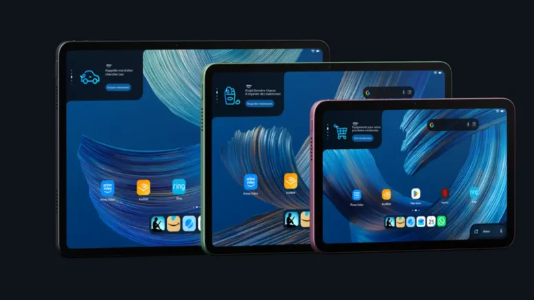 nouvelles tablettes Amazon Alexa.